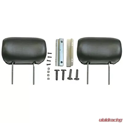 Scott Drake Sport Seat Headrest-Black Ford Mustang 1964-1967 - SS-HR-BK