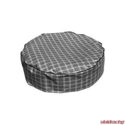 Scott Drake Spare Tire Cover Plaid 14" Heavy Duty Ford Mustang 1964-1973 - TC-PLD-14