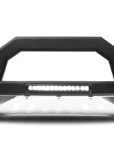 Armordillo AR Bull Bar with LED - Matte Black Aluminum Skid Plate for Jeep Wrangler 2007-2009                                     - 7163027 - Image 9