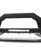 Armordillo AR Bull Bar with LED - Matte Black Aluminum Skid Plate for Jeep Wrangler 2007-2009                                     - 7163027 - Image 2