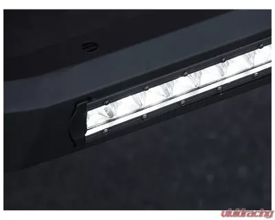 Armordillo AR Bull Bar with LED - Matte Black Aluminum Skid Plate for Jeep Wrangler 2007-2009 - 7163027