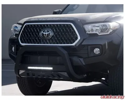 Armordillo AR Bull Bar with LED - Matte Black Aluminum Skid Plate for Jeep Wrangler 2007-2009 - 7163027