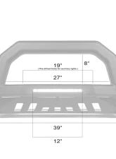Armordillo AR-T Bull Bar Matte Black Chevrolet Silverado 1500 2007-2018                                     - 8707845 - Image 5