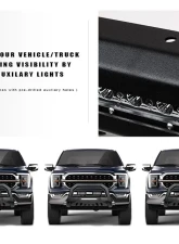 Armordillo AR-T Bull Bar Matte Black Chevrolet Silverado 1500 2007-2018                                     - 8707845 - Image 6