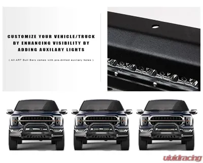 Armordillo AR-T Bull Bar Matte Black Chevrolet Silverado 1500 2007-2018 - 8707845