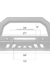 Armordillo AR-T Bull Bar with Parking Sensor - Matte Black for Nissan Titan XD 2016-2023                                     - 8704783 - Image 5
