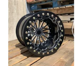 Alba Racing Crushers Pro Billet UTV Beadlock Wheels 15" 5x4.5 Polaris Pro R 2022+