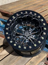 Alba Racing Crushers Pro Billet UTV Beadlock Wheels 15" 5x4.5 Polaris Pro R 2022+                                     - 608-15-4.5-FCT-MIT-B - Image 4