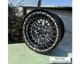 Alba Racing Fractal Crushers Billet Beadlock Wheels 15" 6x5.5 Can-Am Maverick R 2024