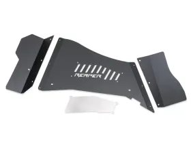 Reaper Off-Road Rear Fender Liner N4 w/ Textured Black Coating Jeep Wrangler JL 2007-2018