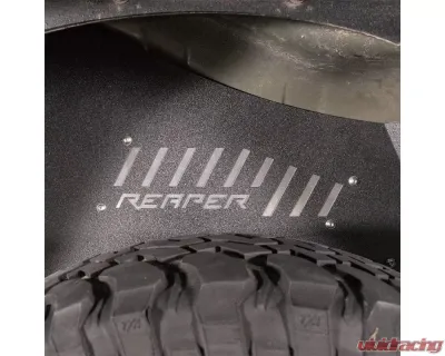 Reaper Off-Road Rear Fender Liner N4 w/ Textured Black Coating Jeep Wrangler JL 2007-2018 - JFL04-B