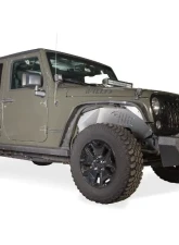 Reaper Off-Road Rear Fender Liner N4 w/ Textured Black Coating Jeep Wrangler JL 2007-2018                                     - JFL04-B - Image 5