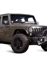 Reaper Off-Road Front Fender Flare Kit Gravestone J2 Jeep Wrangler JK/JKU 2007+                                     - JKFNDFX2-B - Image 2