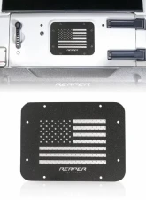 Reaper Off-Road American Flag Tailgate Cover Plate Jeep Wrangler JK/JKU 2007+                                     - JKTS2-B - Image 6