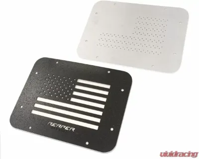 Reaper Off-Road American Flag Tailgate Cover Plate Jeep Wrangler JK/JKU 2007+ - JKTS2-B