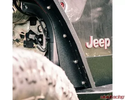 Reaper Off-Road Aluminum Front Fender Gravestone J4 Jeep JL/JLU 2018+ - JLFNDFX1-B