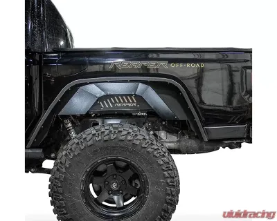 Reaper Off-Road Black Texture Coating Rear Fender Liner Jeep Gladiator 2020-2022 JFL05-B - JFL05-B