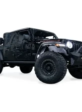Reaper Off-Road Black Texture Coating Front Fender Liner Jeep Gladiator JT | Wrangler JL | JLU 2018-2022                                     - JFL06-B - Image 3