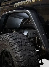 Reaper Off-Road Black Texture Coating Rear Fender Jeep Gladiator JT 2020-2022                                     - JTFNDRX1-B - Image 11