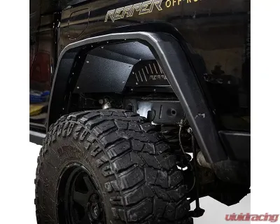 Reaper Off-Road Black Texture Coating Rear Fender Jeep Gladiator JT 2020-2022 - JTFNDRX1-B