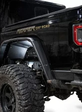 Reaper Off-Road Black Texture Coating Rear Fender Jeep Gladiator JT 2020-2022                                     - JTFNDRX1-B - Image 3