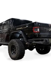 Reaper Off-Road Black Texture Coating Rear Fender Jeep Gladiator JT 2020-2022                                     - JTFNDRX1-B - Image 4