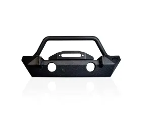 Reaper Off-Road Black Powder Coated Stainless Steel Front Bumper Kit Jeep Wrangler | Gladiator 2007+
