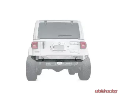 Reaper Off-Road Immortal Rear Bumper Black Jeep Wrangler 2018-2023 - JLRBSSX2A-B