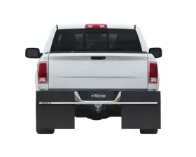 ACCESS Cover Roxter Universal Fit Pickups/SUVS 80in Wide Smooth Mill Finish Hitch Mounted Mud Flaps
