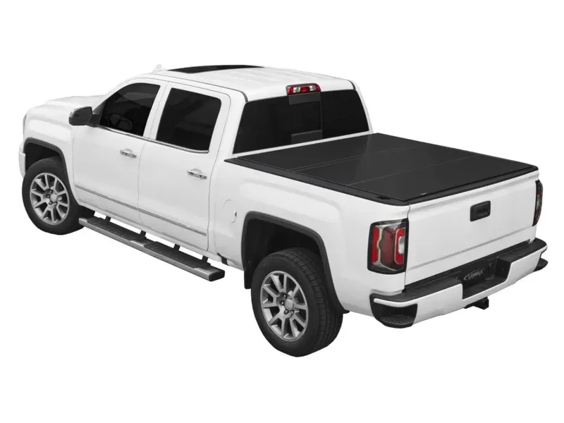 ACCESS Cover LOMAX Tri-Fold Cover 6ft 8in Standard Bed Matte Black Chevrolet | GMC 2020-2023 - B1020099
