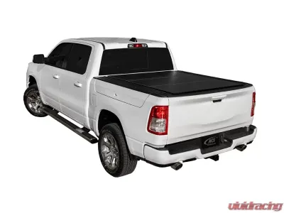 ACCESS Cover LOMAX Tri-Fold Cover 6ft 4" Box Matte Black Ram 1500 | 2500 | 3500 2013-2023 - B1040079