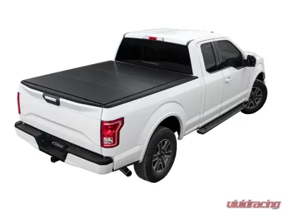 ACCESS Cover LOMAX Tri-fold Cover 6ft 6" Bed w/Deck Rail Matte Black Toyota Tundra 2022 - B1050109