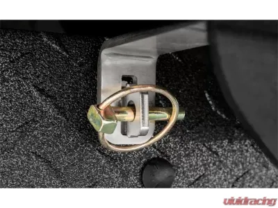ACCESS Cover ROCKSTAR Full Width Tow Mud Flaps Black Diamond Mist Finish Ram 1500 (Except Bed Step) 2019-2023 - H1040039