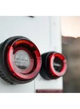 Glohh GL-2 Taillight Deep Red Land Rover Defender 90|110|130 1990-2016                                     - GL-2 - Image 2