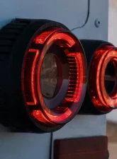 Glohh GL-2 Taillight Deep Red Land Rover Defender 90|110|130 1990-2016                                     - GL-2 - Image 6