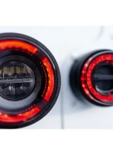 Glohh GL-2x Taillight Dark Tinted Land Rover Defender 90|110|130 1990-2016                                     - GL-2x - Image 2