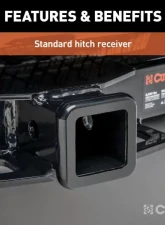 Curt 2" Class 3 Trailer Hitch Receiver Volvo XC90 2016-2020                                     - 13467 - Image 4