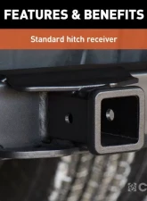 Curt 2" XTra Duty Class 5 Trailer Hitch Receiver Ram 1500 2019-2022                                     - 15005 - Image 4