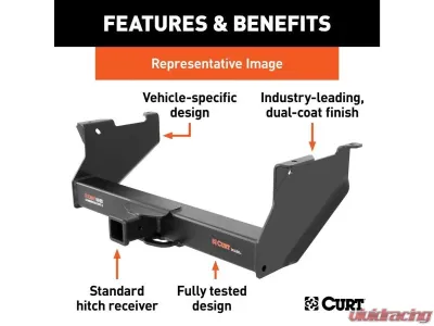 Curt 2" Commercial Duty Class 5 Trailer Hitch Receiver Ford F-350 Super Duty 2020-2021 - 15804