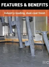 Curt 2-1/2" Up To 44" Frames 18" Drop Universal Weld-On Trailer Hitch Receiver                                     - 15924 - Image 6