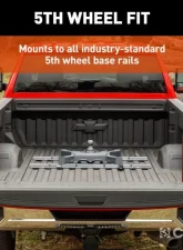 Curt30K Lbs Spyder 5Th Wheel Rail Gooseneck Hitch With 2-5/16" Ball                                     - 16090 - Image 6