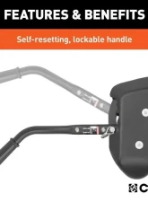 Curt 8' Bed A16 5Th Wheel Hitch Puck System Cheverolet Silverado | Gmc Sierra 2500 | 3500 HD 2021-2023                                     - 16091 - Image 8