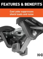 Curt 8' Bed A20 5Th Wheel Hitch Puck System Chevrolet Silverado | Gmc Sierra 2500 | 3500 HD 2021-2023                                     - 16092 - Image 7