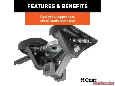 Curt 8' Bed A25 5Th Wheel Hitch Puck System Chevrolet Silverado | Gmc Sierra 2500 | 3500 HD 2021-2023 - 16093