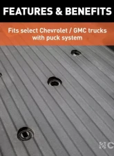 Curt 8' Bed Q20 5Th Wheel Hitch Puck System Chevrolet Silverado | Gmc Sierra 2500 | 500 HD 2021-2023                                     - 16094 - Image 5
