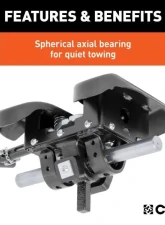 Curt 8' Bed Q20 5Th Wheel Hitch Puck System Chevrolet Silverado | Gmc Sierra 2500 | 500 HD 2021-2023                                     - 16094 - Image 6