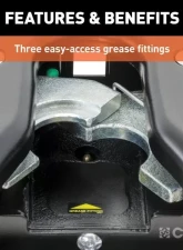 Curt 8' Bed Q20 5Th Wheel Hitch Puck System Chevrolet Silverado | Gmc Sierra 2500 | 500 HD 2021-2023                                     - 16094 - Image 9