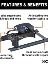 Curt A30 5Th Wheel Hitch With Rails                                     - 16191 - Image 3