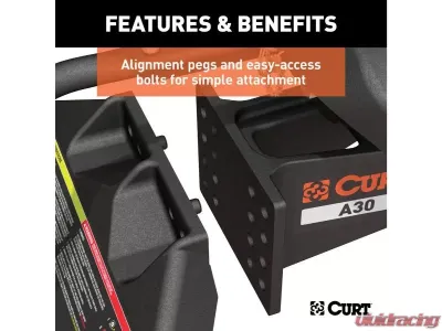 Curt A30 5Th Wheel Hitch With Rails - 16191