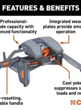 Curt Powerride 30K Lbs 5Th Wheel Hitch                                     - 16320 - Image 3